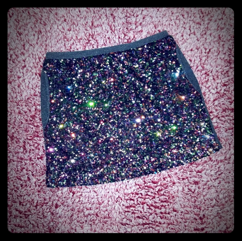 Girl's Sequined Skirt